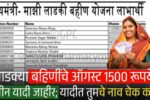 लाडकी बहीण योजना: नवीन लाभार्थी यादी जाहीर, तुमचे नाव असे चेक करा! Ladki Bahin Yojana New List
